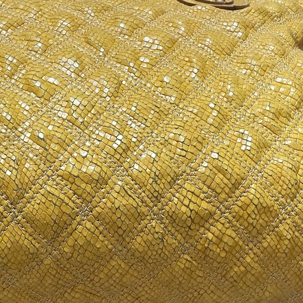 Marc Jacobs Rio Stardust Quilted Python Satchel - Picture 10 of 12